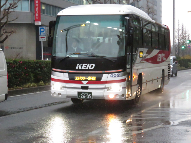 スカイツリー経由新宿行き消滅 1月15日 京王のバスと電車のネタブログ