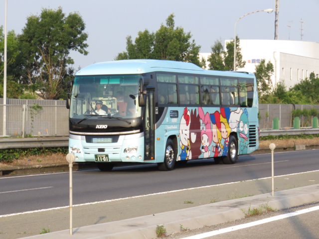 高速バス見たまま サンリオピューロランド号 7月7日 京王のバスと電車のネタブログ